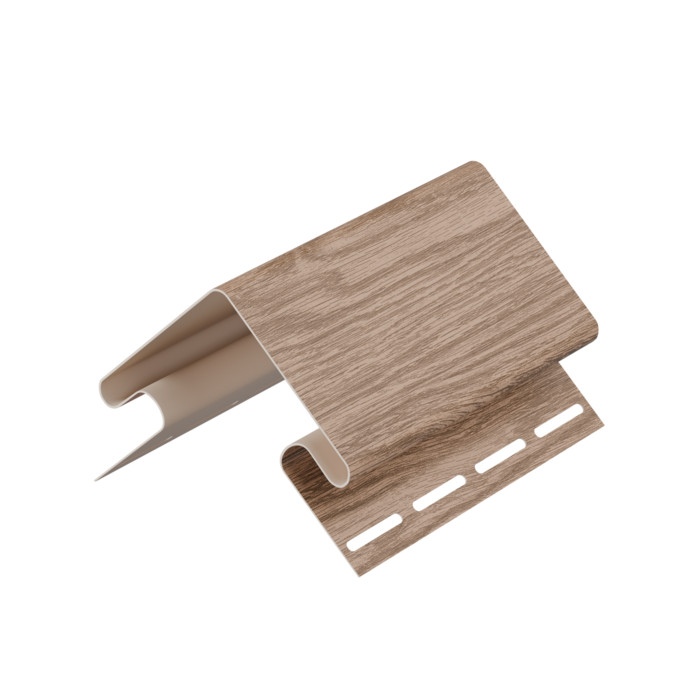 Внешний угол 75/15 мм Docke 1.2 мм Орех