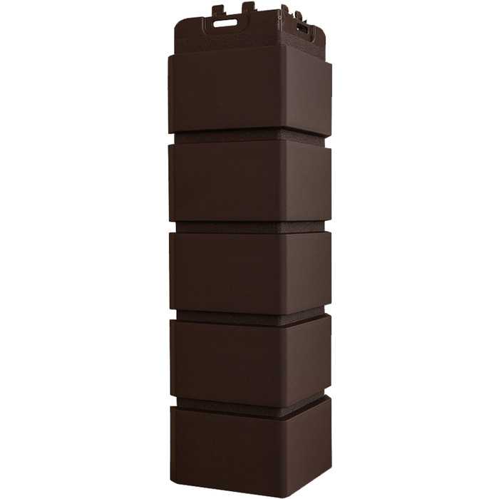 Угол наружный Grand Line Кирпич клинкерный Стандарт Коричневый